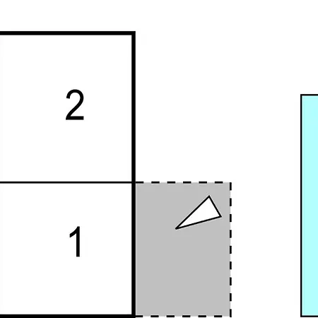 Two-bedroom In Okrug Gornji Lejlighed